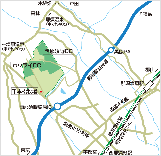 千本松事務所地図